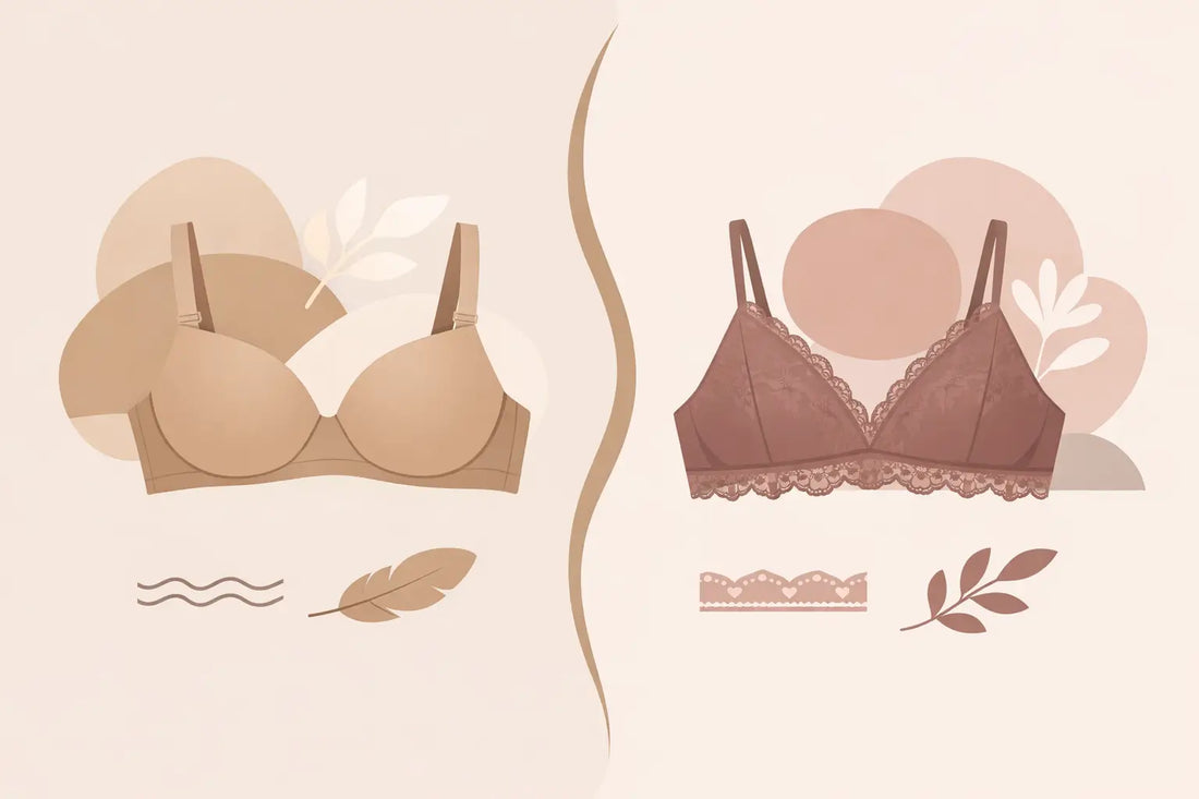 Wireless Bra Versus Bralette Styles, Explained