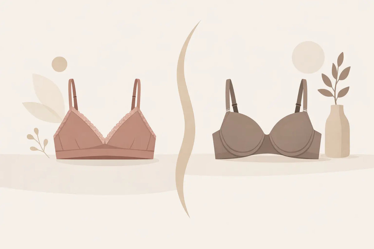 Bralette vs Everyday Bra for Everyday Comfort