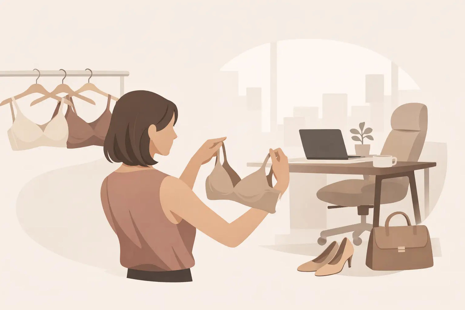 Choosing a Wire Free Bra for Work