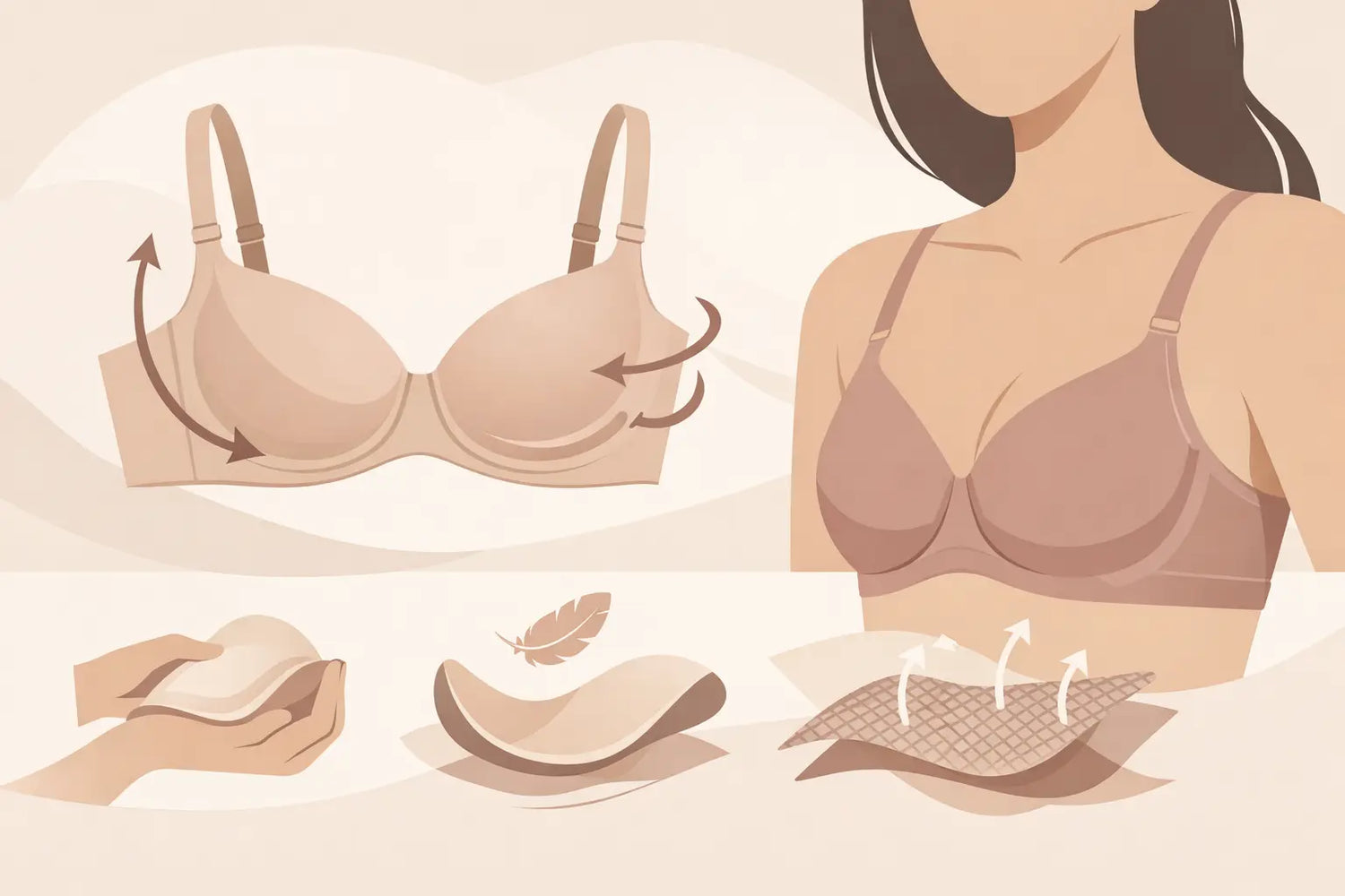 How a Supportive Bra Without Stiffness Works